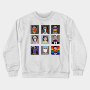 World Social Distancing Crewneck Sweatshirt